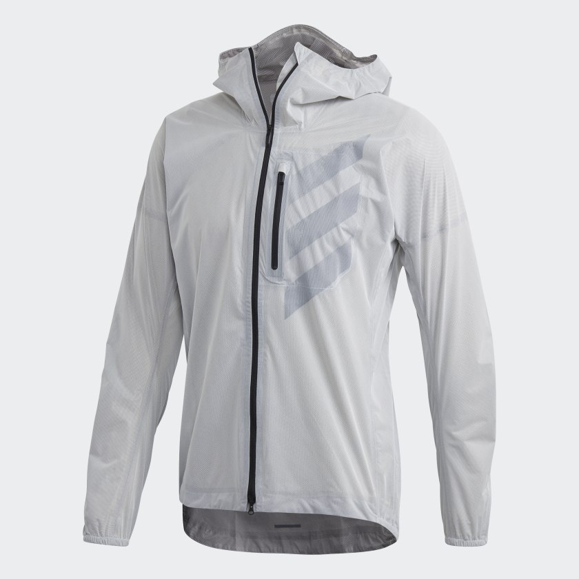 adidas agravic jacket rain white for mens